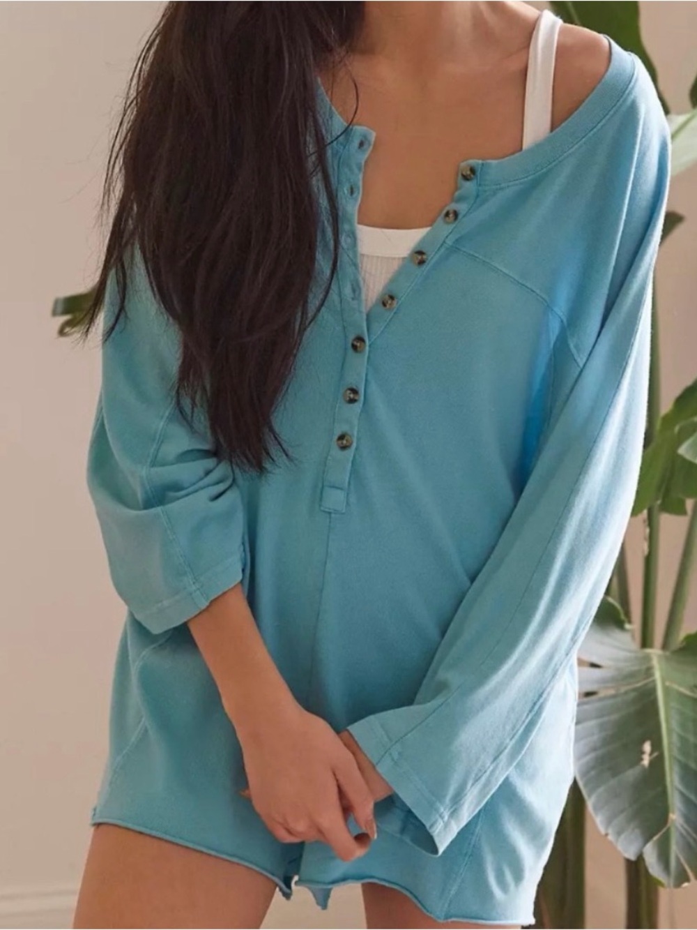 Urban Outfitters Light Blue Romper